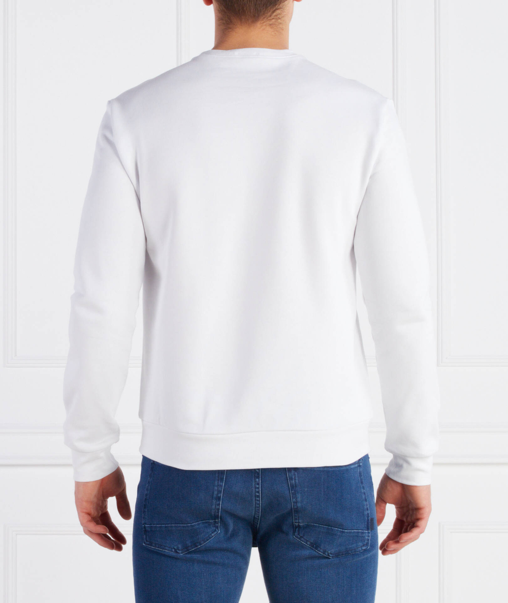 Худи EA7 - белый(6RPM08 PJSHZ)