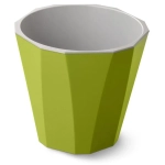 Кашпо со вставкой "Палермо" 1,8л оливковое С316ОЛВ (комплект 20 шт)