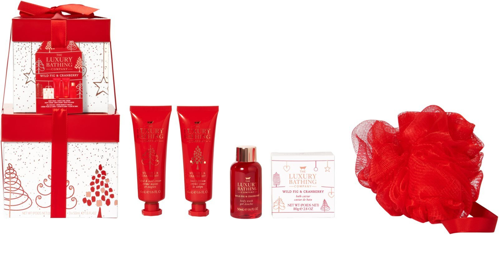 Grace Cole Luxury Bathing Wild Fig & Cranberry - подарочный набор (тело) /   / GTIN 5055443686712