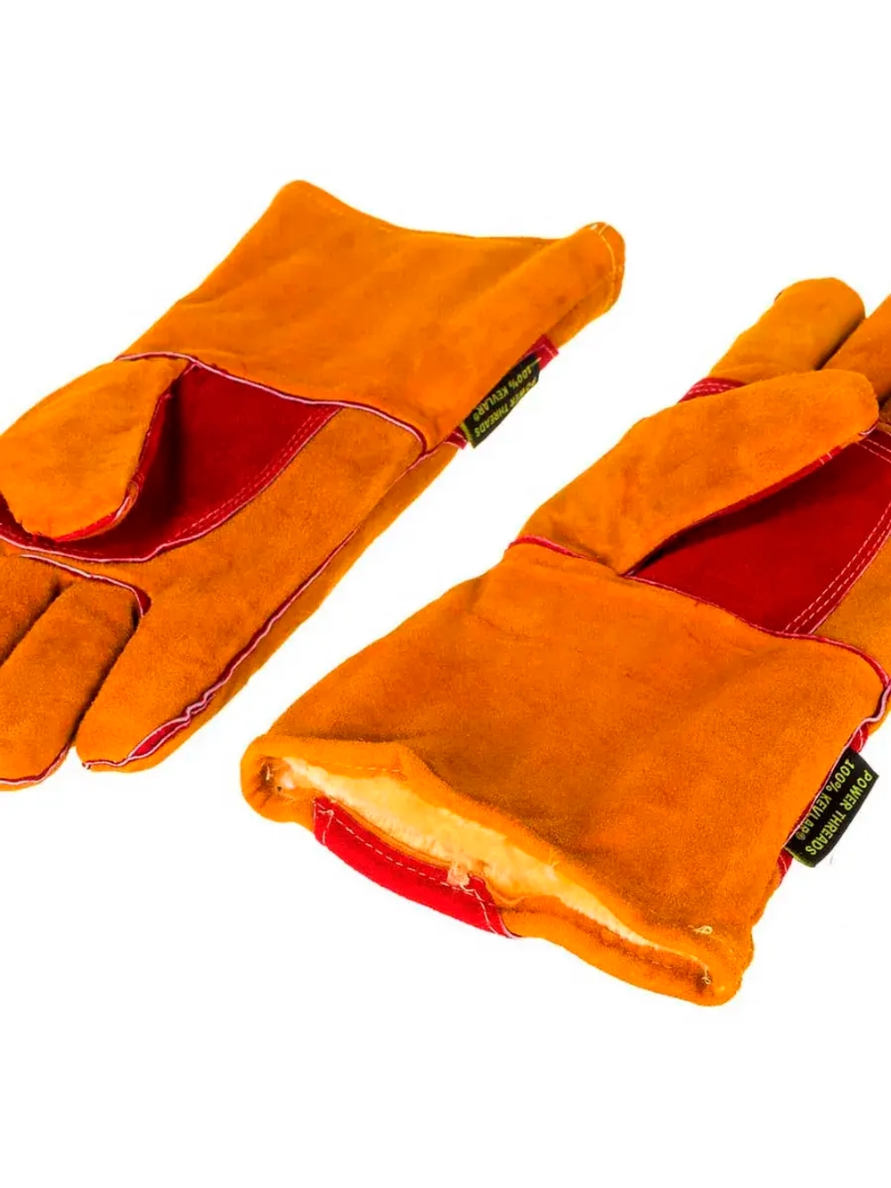 Утепленные краги сварщика 2Hands швы Kevlar Т9-11-ru Siberia
