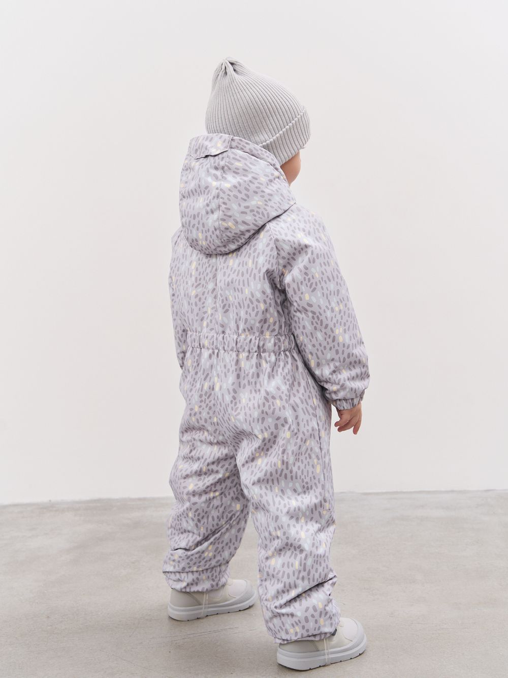 Комбинезон демисезонный мембранный "Солнечные зайчики - серый" 0+