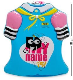 BX- 10/2 Металлическая копилка «Платье»