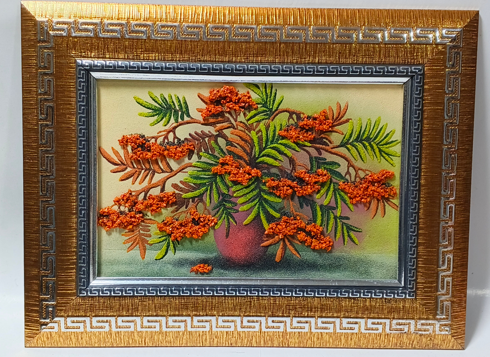 Картина " Рябина" 39-29см