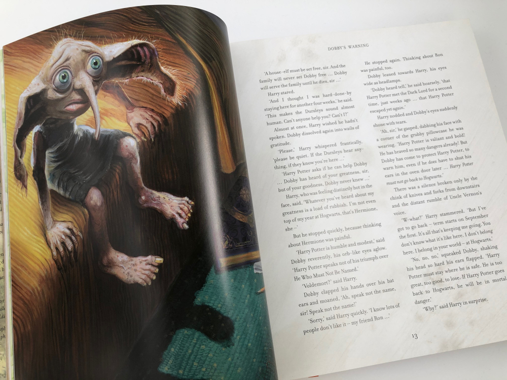 Harry Potter & the Chamber of Secrets - illustrated ed. (HB)