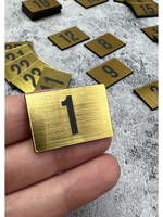 Нумерация гардеробная 1-100