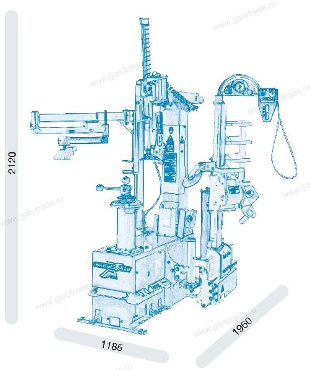 Автоматический шиномонтажный станок Crossage Giuliano (220 V)
