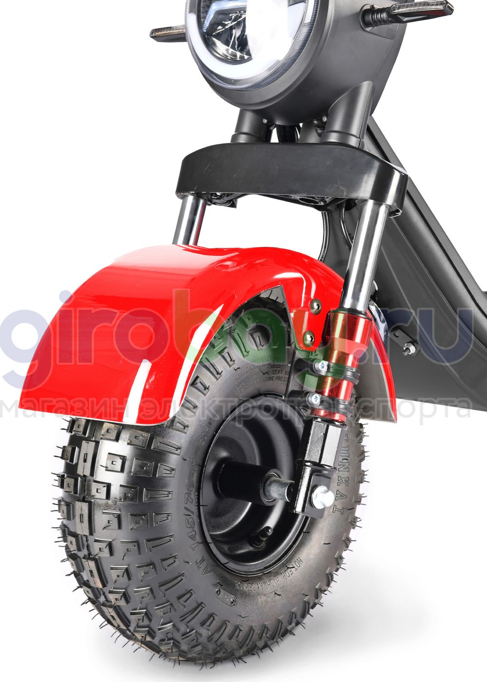 Электроскутер WHITE SIBERIA TRIKE MINI 1500W - Красный фото 9 фото №11