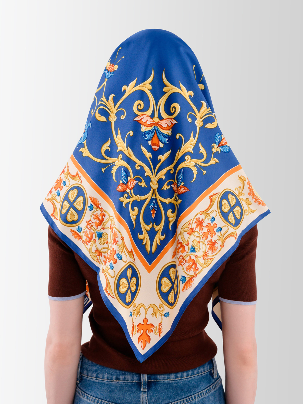 Платок «Зачатьевская роспись»