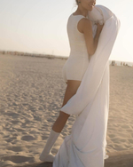 white overall