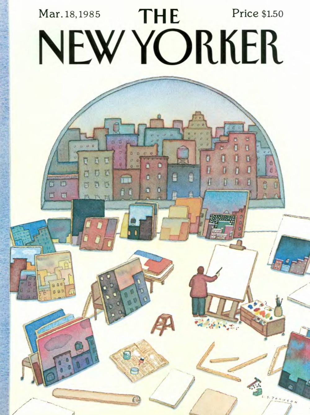 Журнал The New Yorker 18-03-1985