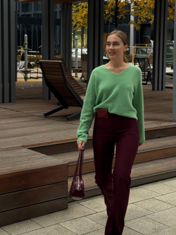 Брюки Элеганс винный