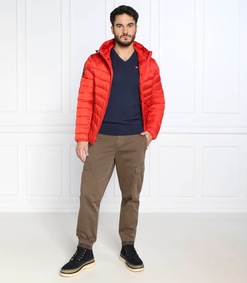 Хлопковый свитер Napapijri - темно-синий(NP0A4GJQ)