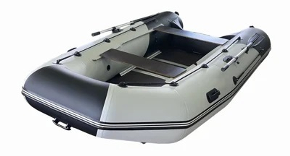 Лодка ПВХ ВЕЛЬБОТ Фортуна 3400 Perfetto classic + 2х-тактный лодочный мотор SUZUKI DT9.9AS