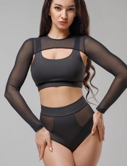 Болеро Sport Shadow сетка, Черный