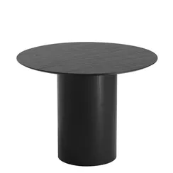 Стол обеденный Type D 100 см основание D 43 см (черный)