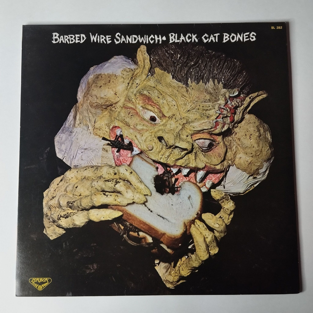 Винтажная виниловая пластинка LP Black Cat Bones Barbed Wire Sandwich (Japan 1976) (No Obi)