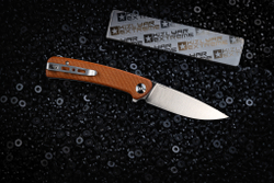 Нож SENCUT Neches сталь 10Cr15CoMoV рукоять Brown Micarta