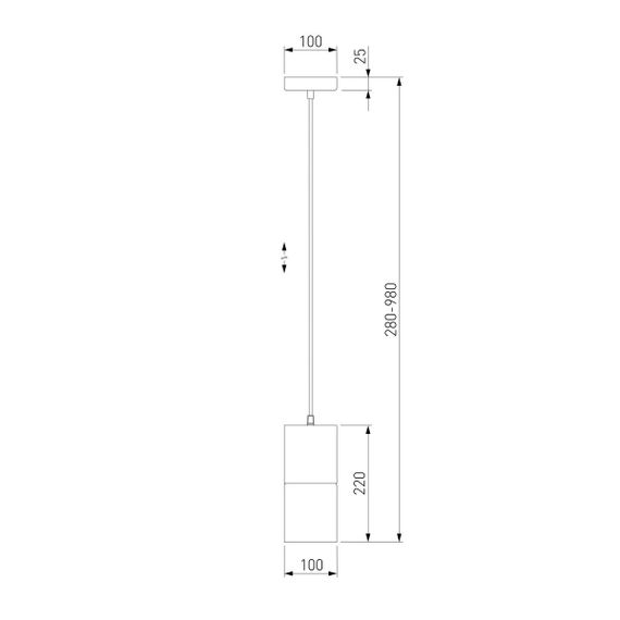Подвесной светильник Eurosvet Hosk 50233/1 серебро