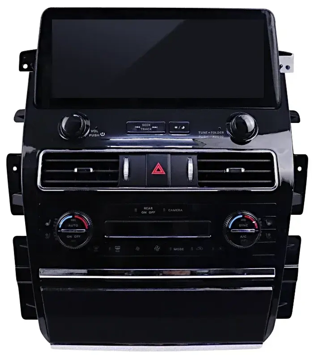 Магнитола для Nissan Patrol Y62, Infiniti QX56/QX80 2010-2019 (поддержка Bose, 360 и мониторов) - Carmedia PH-N1210 на Android 10, 6Гб+128Гб, 4G SIM-слот, CarPlay