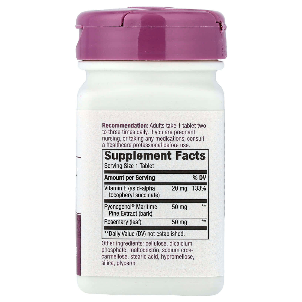 Nature's Way, премиальная смесь, Pycnogenol®, 30 веганских таблеток