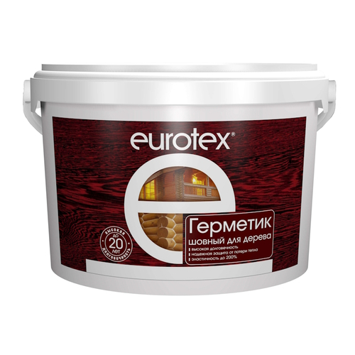 Герметик по дереву шовный EUROTEX калужница   600мл (Рогнеда)