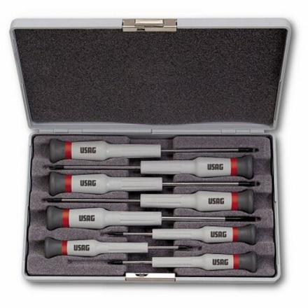 329 NTX/S8 Набор из 8 отверток для винтов TORX, USAG (Италия)