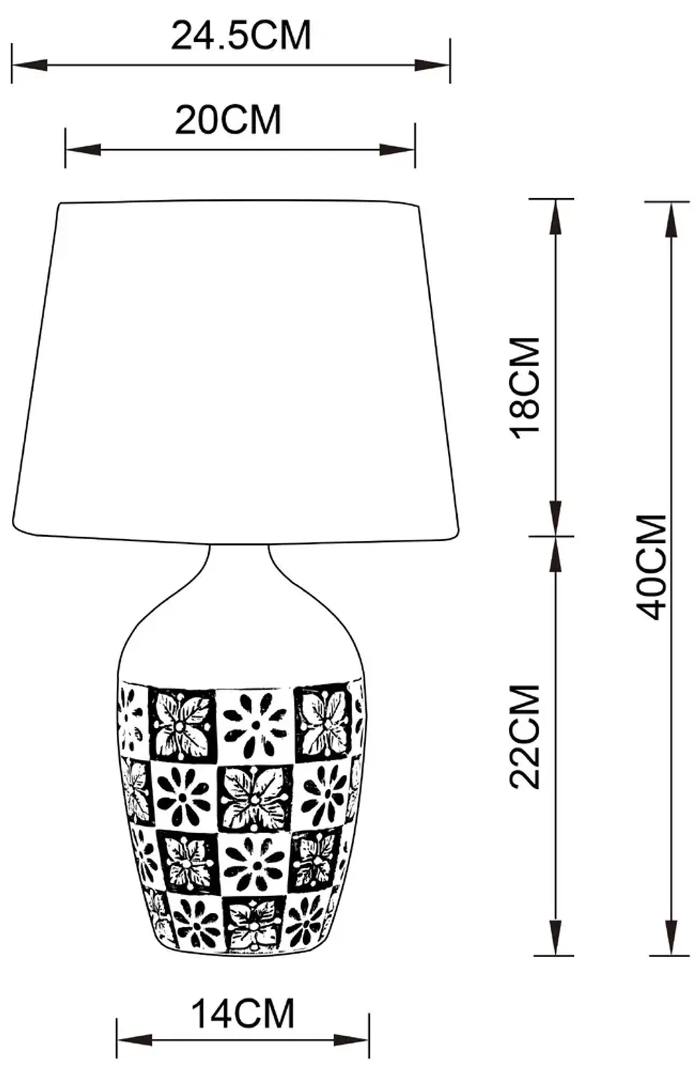 Декоративная настольная лампа Arte Lamp