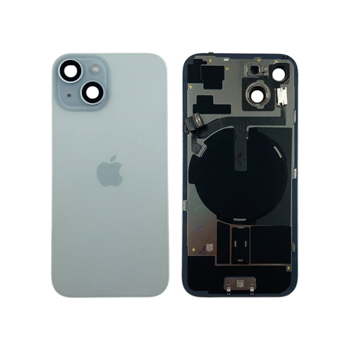 Задняя крышка для Apple iPhone 15 (Снятый) Голубой - OR