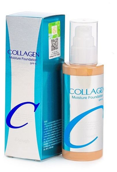 Тональная основа collagen moisture foundation №23  Enough 100 мл