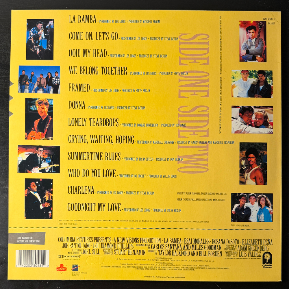 La Bamba - Original Motion Picture Soundtrack (Голландия 1987г.)