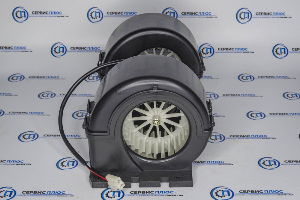 Мотор отопителя SHACMAN X3000 с крыльчаткой DZ14251841103