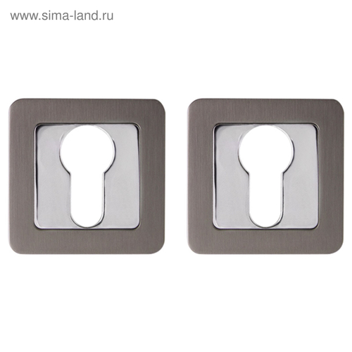 Накладка под цилиндр ET QR GR/CP-23 графит/хром