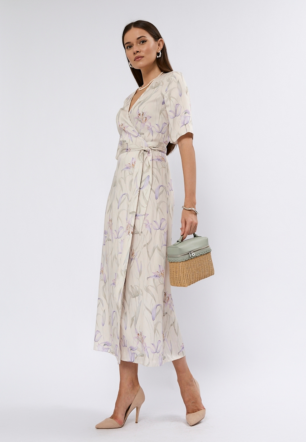 Платье OLIVIA с цветочным принтом