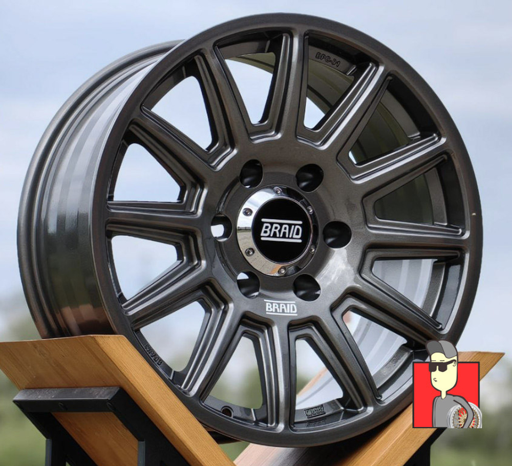 Комплект дисков Braid BPC-01 177174 17x8 et25 6x139.7