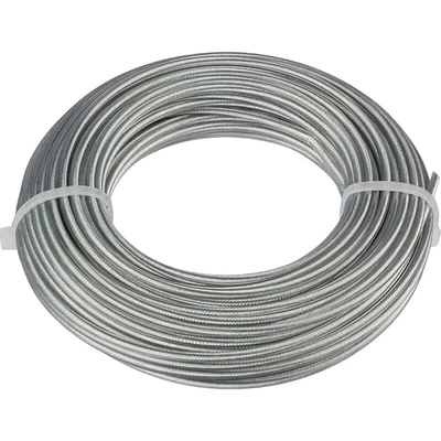 Леска для триммеров 2,4 мм*15м (Круг с металлическим стержнем)