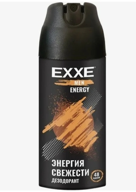 EXXE мужской дезодорант аэрозоль ENERGY, 150 мл