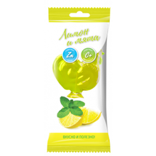 Карамель леденцовая Петушок с цинком со вкусом лимон с мятой с витамином С, 17 г