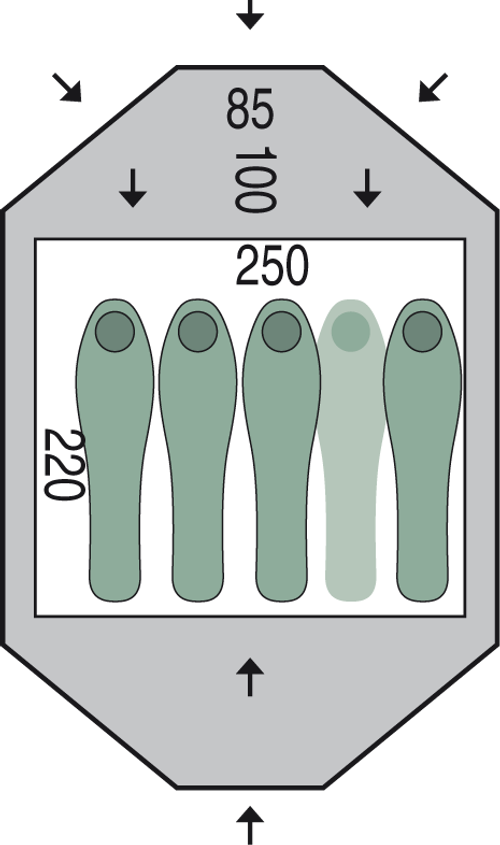 Палатка Pinguin Tornado 4 Duralu