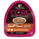 CORE SMALL BREED консервы из курице с индейкой, морковью и зелёной фасолью для собак мел.пород 85 гр