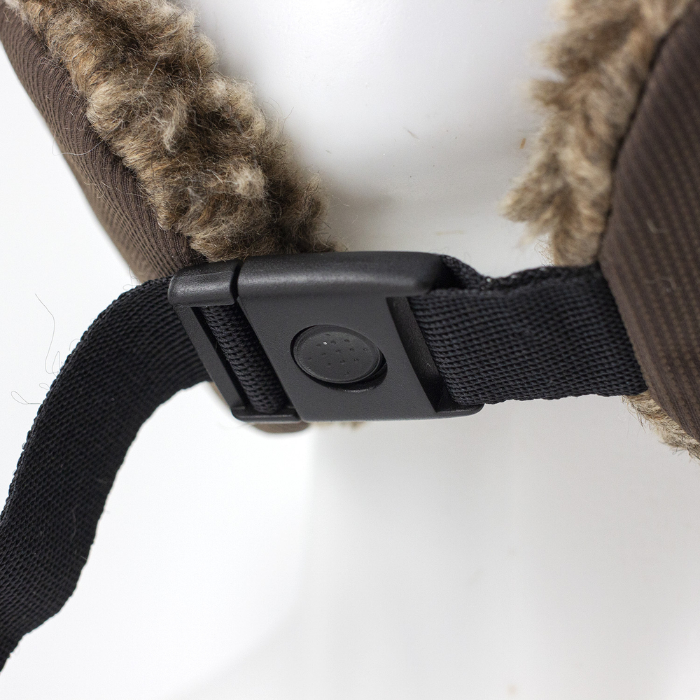 Шапка-ушанка Extreal "Стрит" (мех барашек коричневый, мембрана) XL