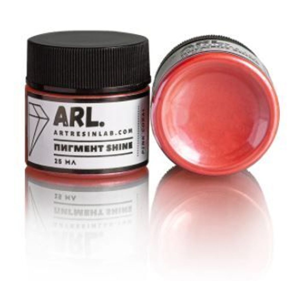 Пигмент Shine PINK CORAL Розовый коралл 25 мл