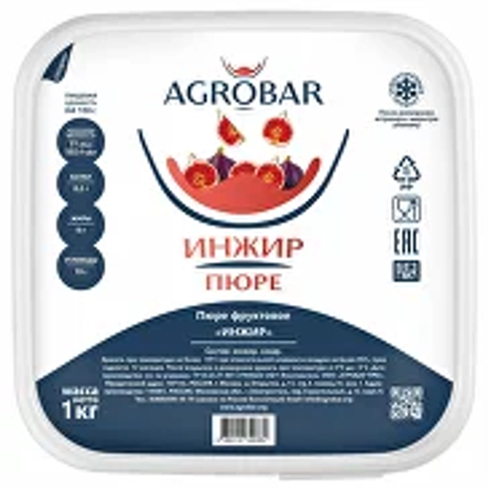 Пюре Инжир глубокой заморозки Агробар 100г