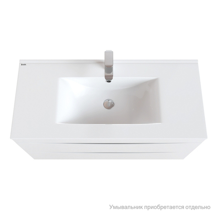 Тумба подвесная IDDIS Cloud, белая, 100 см, CLO10W1i95