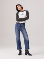 Женские прямые джинсы с завышенной талией Levi's Ribcage Straight Ankle 72693-0218