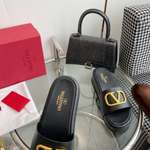 Valentino Vlogo Slide Sandal