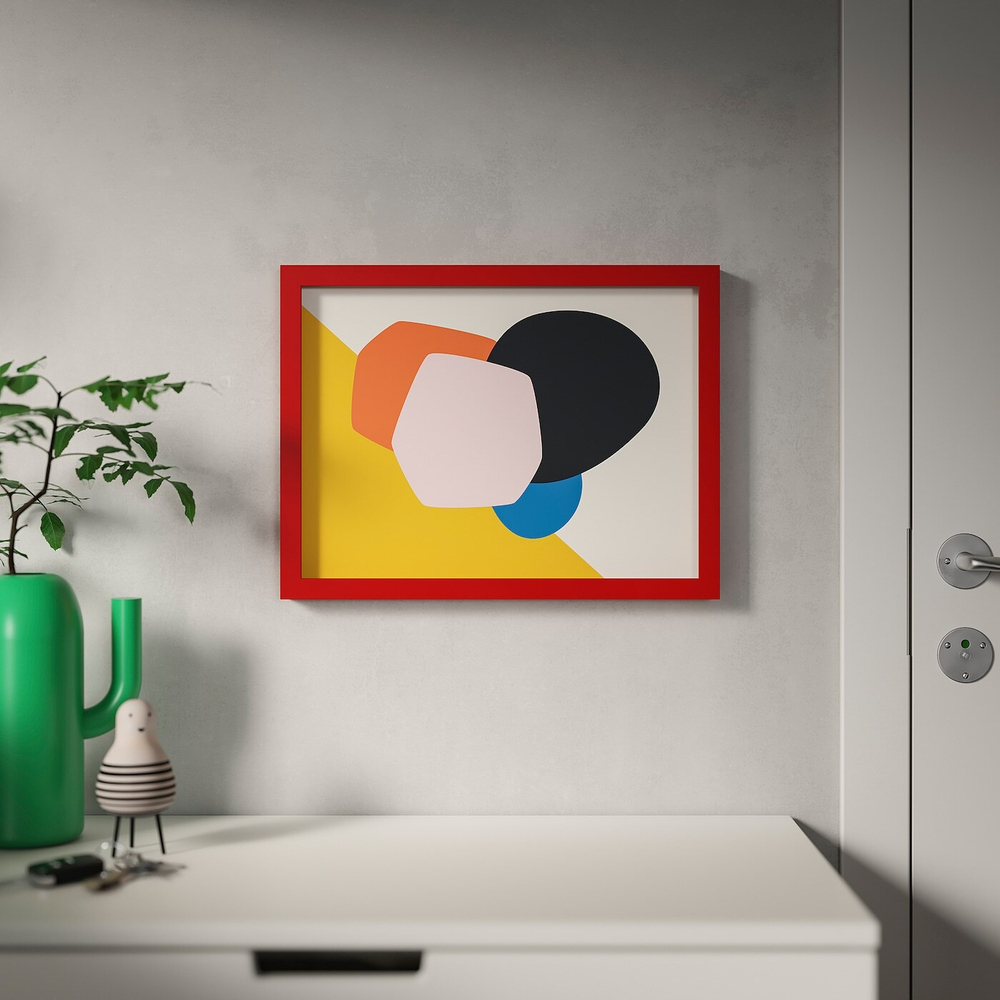 IKEA RÖDALM  (ИКЕА РÖДАЛМ)  -  Рамка, красная, 30x40 см