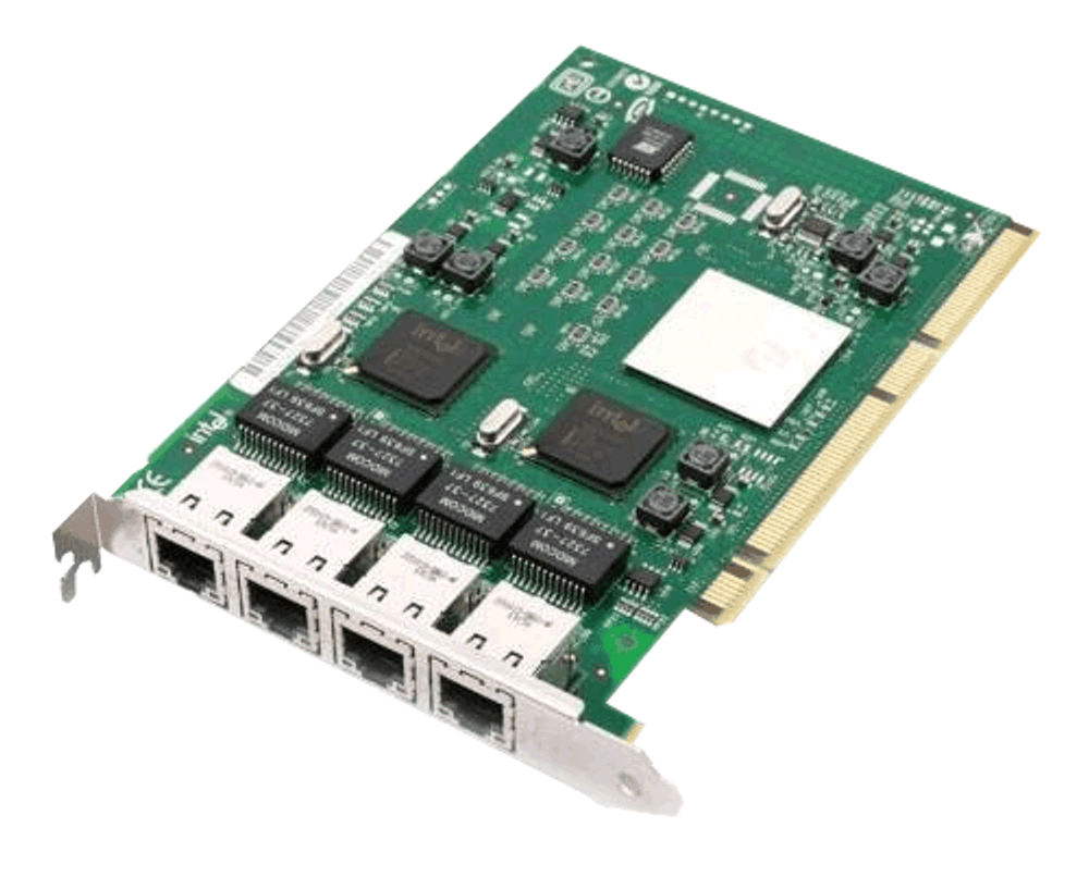 Адаптер Dell C32199-001 Intel QP PCI-X 1Gb/s Network Card