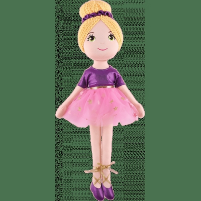 Мягкая игрушка , Кукла Балерина София в Фиолетовом Платье, 40 см (Maxitoys)