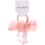 Резинки для волос детские 2шт «КОНФЕТКИ», бусинки, микс 5 цветов, d-3см