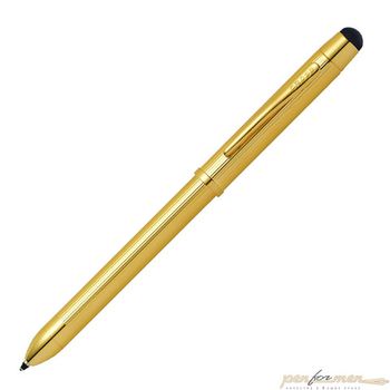 Многофункциональная ручка Cross Tech3+ золотистая (AT0090-12)
